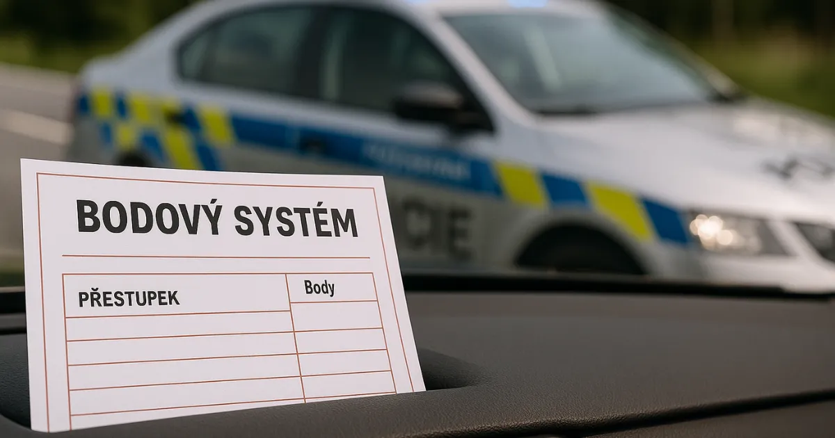 Bodový systém v ČR 2025: víte, za jaké přestupky vám body hrozí?